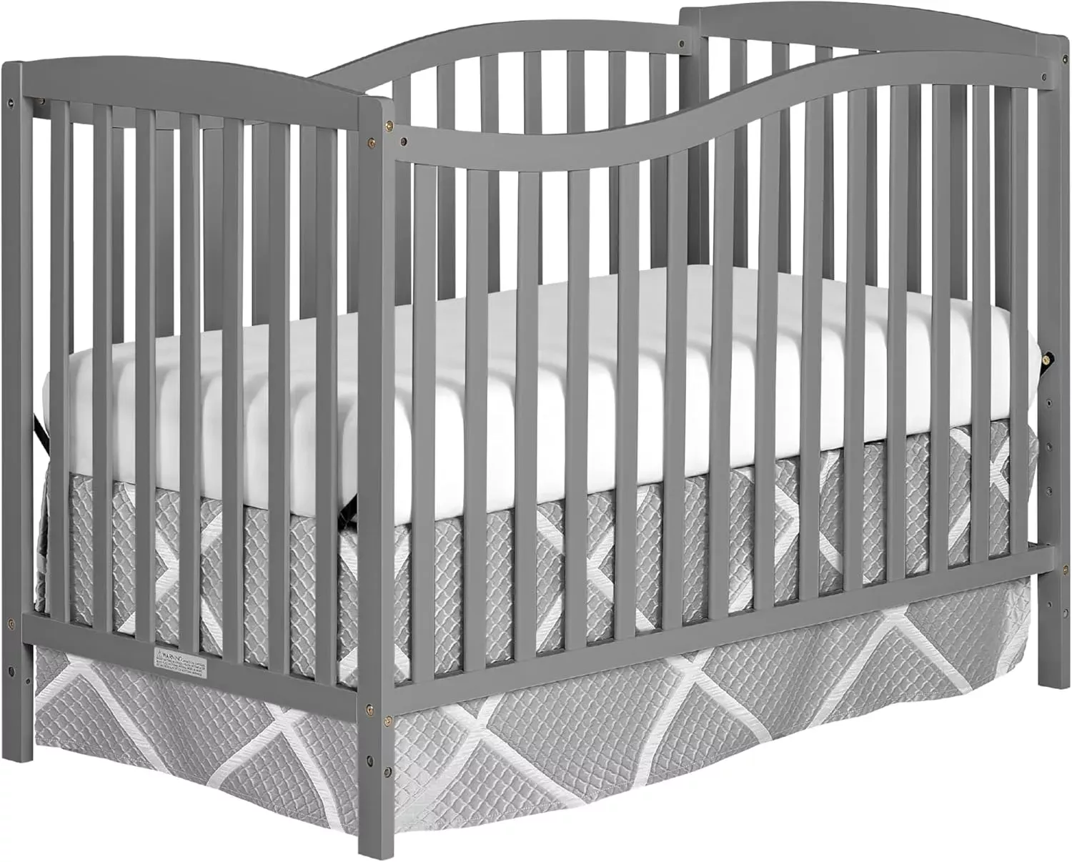 dream-on-me-chelsea-5-in-1-convertible-crib-steel-grey-rebel Dream On Me Chelsea 5-in-1 Convertible Crib - Steel Grey – REBEL