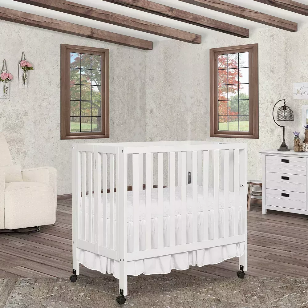 dream-on-me-jett-non-full-size-folding-crib-white-rebel Dream On Me Jett Non-Full Size Folding Crib - White – REBEL