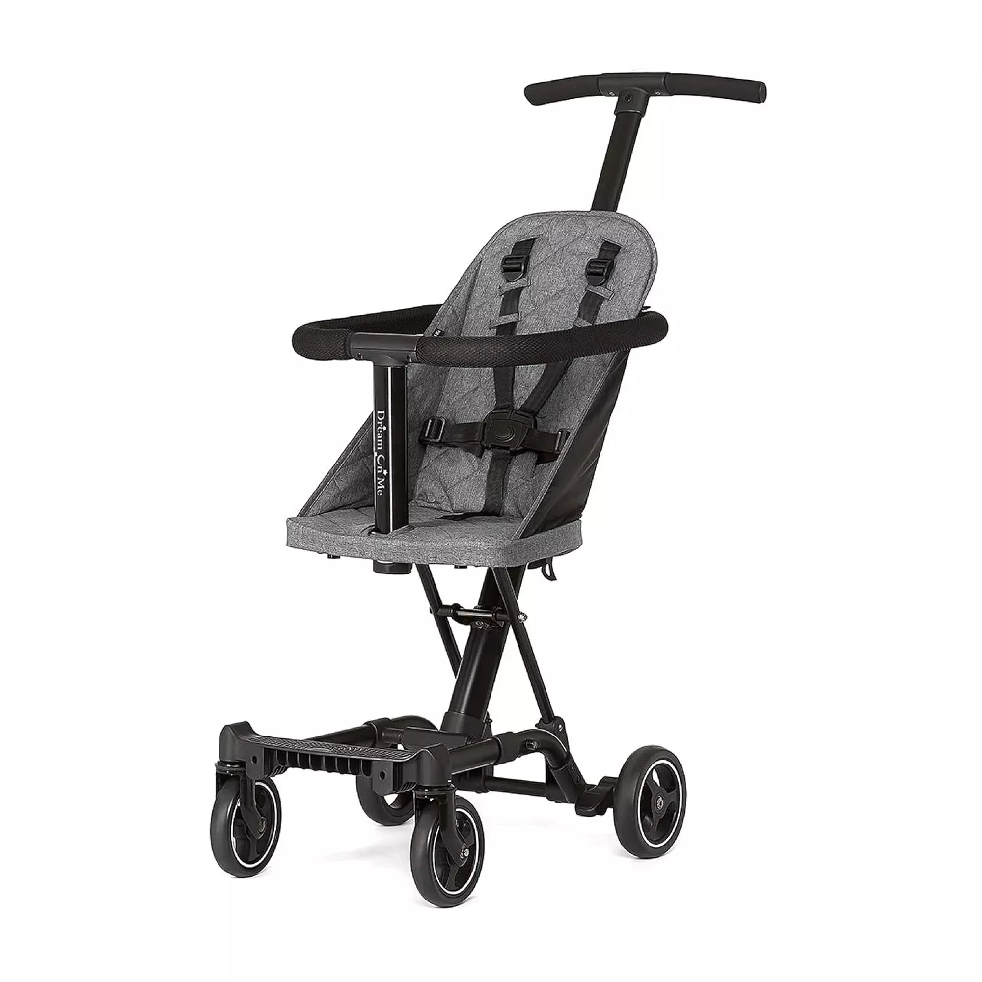 dream-on-me-lightweight-compact-coast-rider-stroller-grey-rebel Dream On Me Lightweight And Compact Coast Rider Stroller - Grey – REBEL