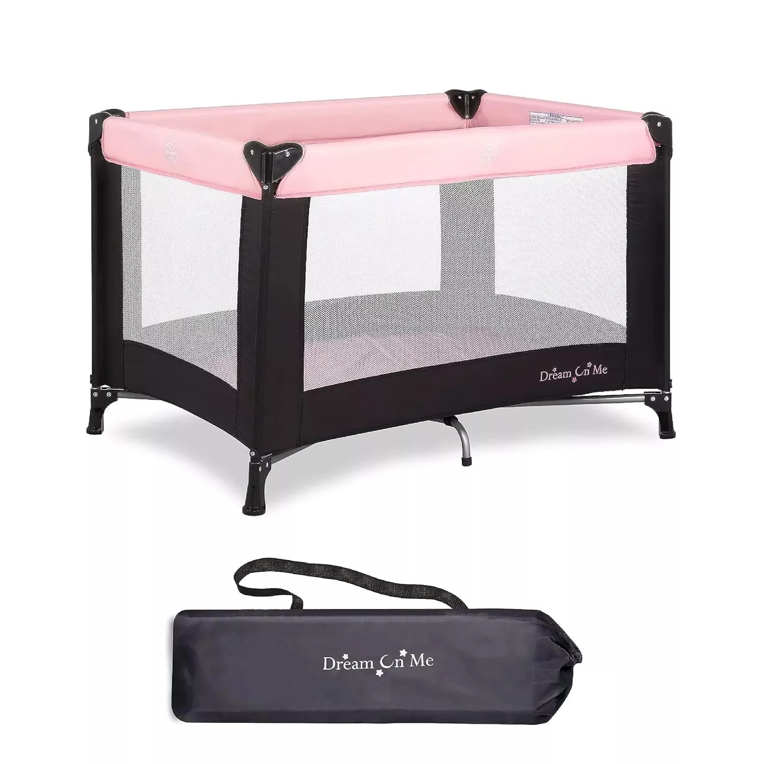 dream-on-me-nest-portable-playard-pink-rebel Dream On Me Nest Portable Playard - Pink – REBEL