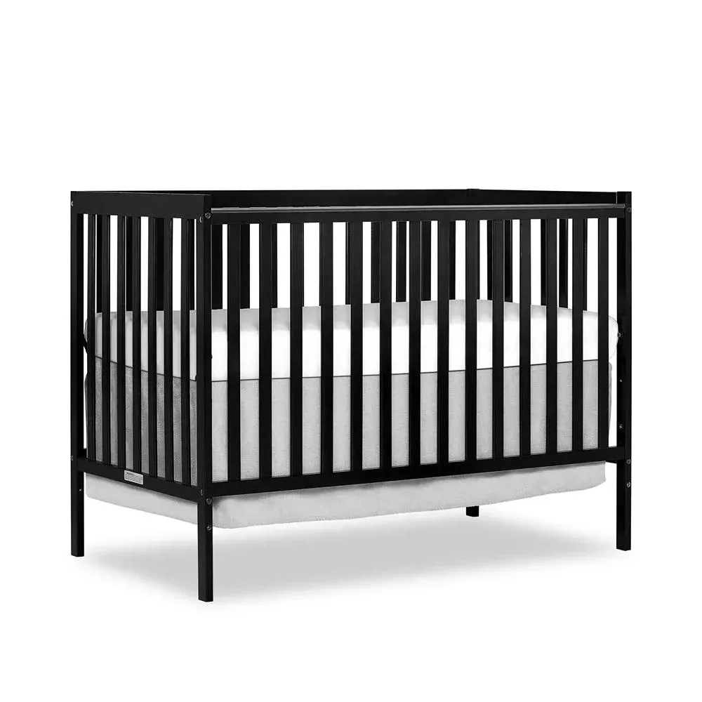 dream-on-me-synergy-black-5-in-1-convertible-crib-black-rebel Dream On Me Synergy Black 5-in-1 Convertible Crib - Black – REBEL
