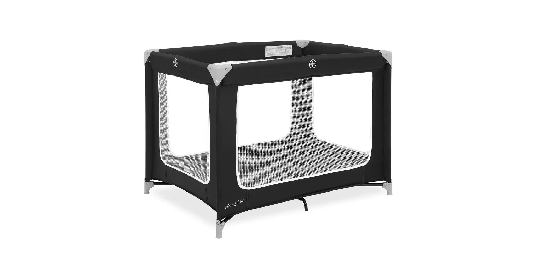 dream-on-me-zoom-portable-playard-black-rebel Dream On Me Zoom Portable Playard, Black – REBEL