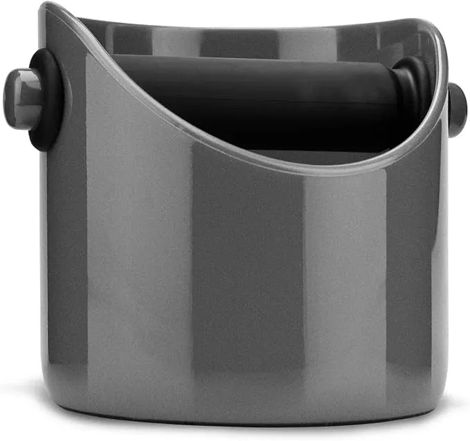 dreamfarm-grindenstein-coffee-grind-knock-box-espresso-dump-bin-grey Dreamfarm Grindenstein-Coffee Grind Knock Box and Espresso Dump Bin - Grey