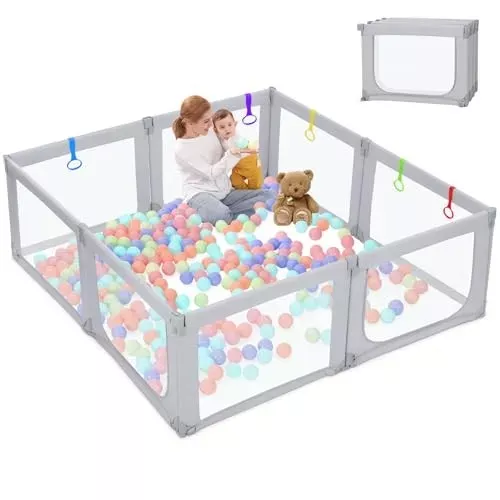 dripex-foldable-baby-playpen-71 Dripex Foldable Baby Playpen, 71