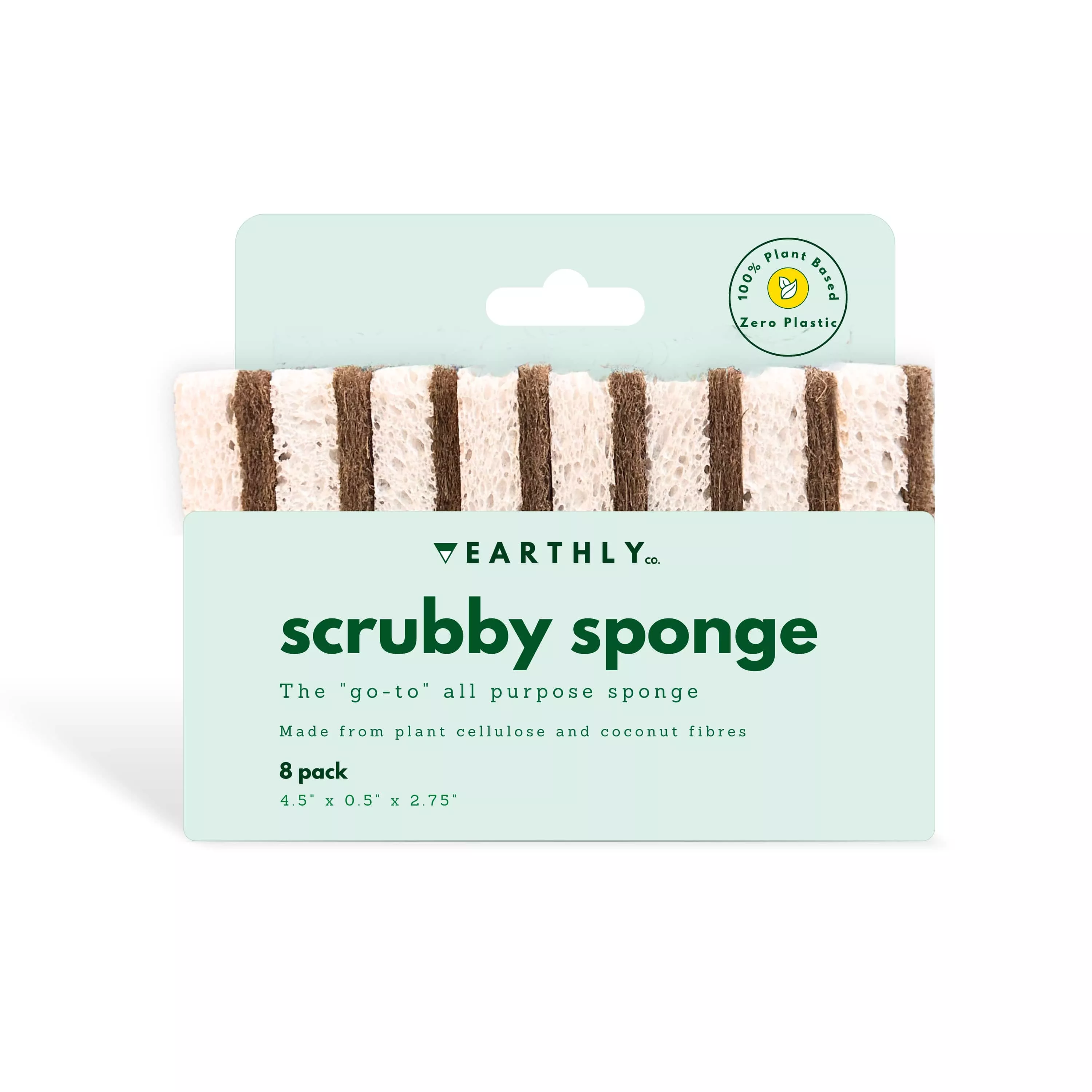 earthly-scrubby-sponge-8-pack Earthly Scrubby Sponge, 8 Pack