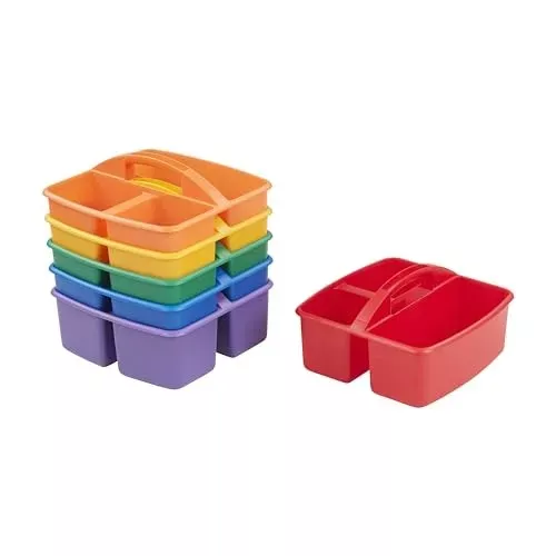 ecr4kids-3-compartment-storage-caddy-6-pack-rebel ECR4Kids 3-Compartment Storage Caddy - 6-Pack – REBEL