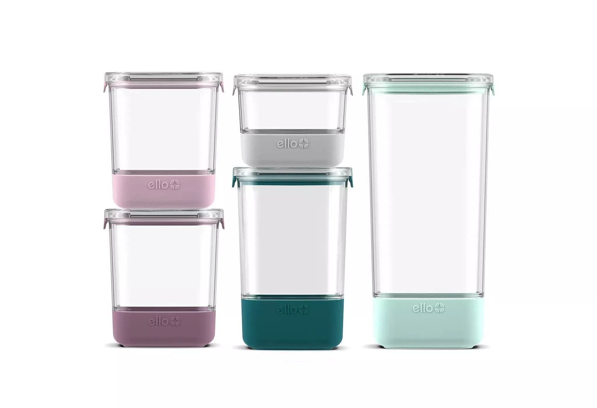 ello-10pc-plastic-food-storage-canisters-with-airtight-lids-rebel Ello 10pc Plastic Food Storage Canisters with Airtight Lids – REBEL