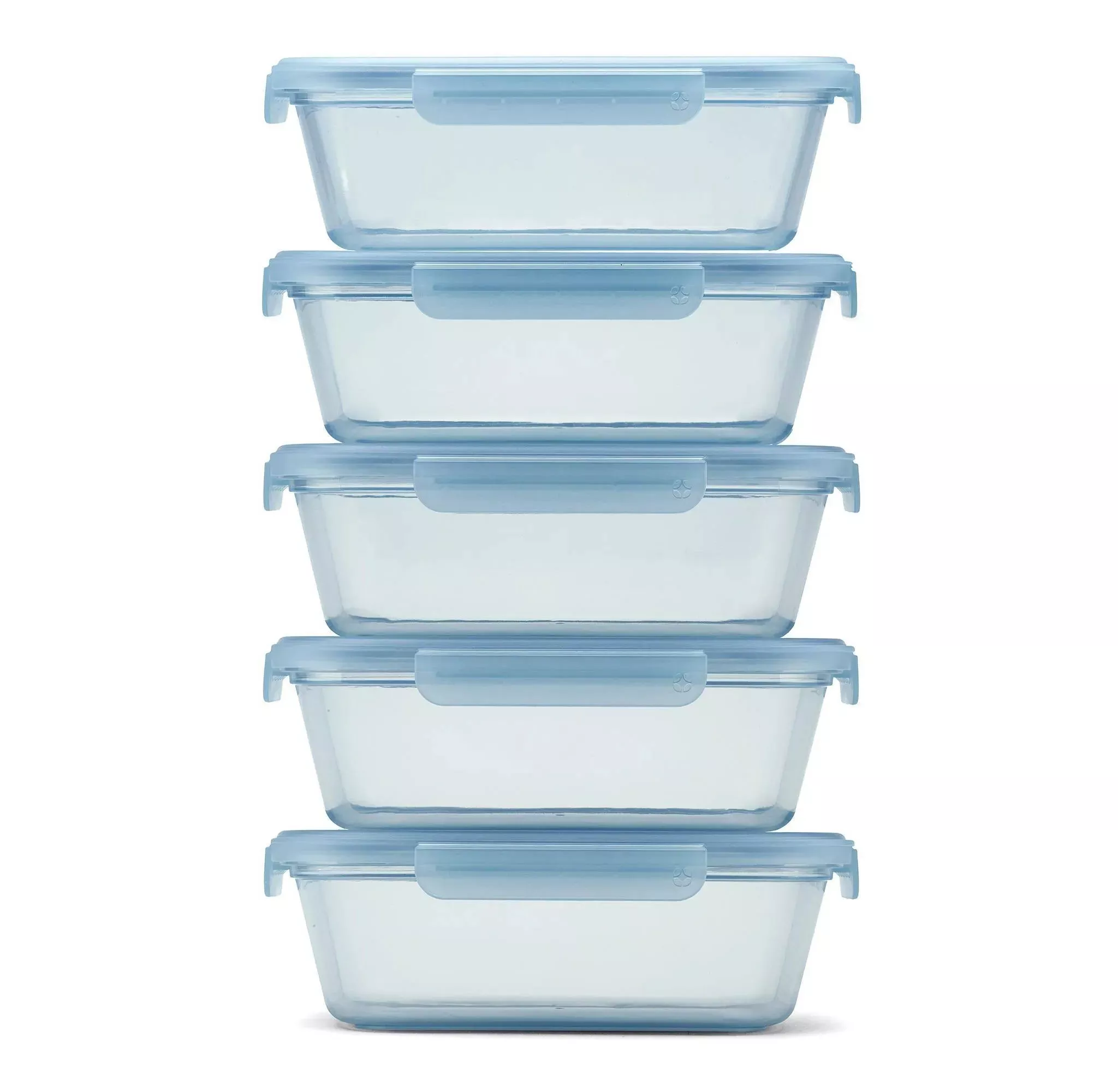 ello-10pc-snap-nest-meal-prep-food-storage-containers-blue-rebel Ello 10pc Snap and Nest Meal Prep Food Storage Containers Blue – REBEL