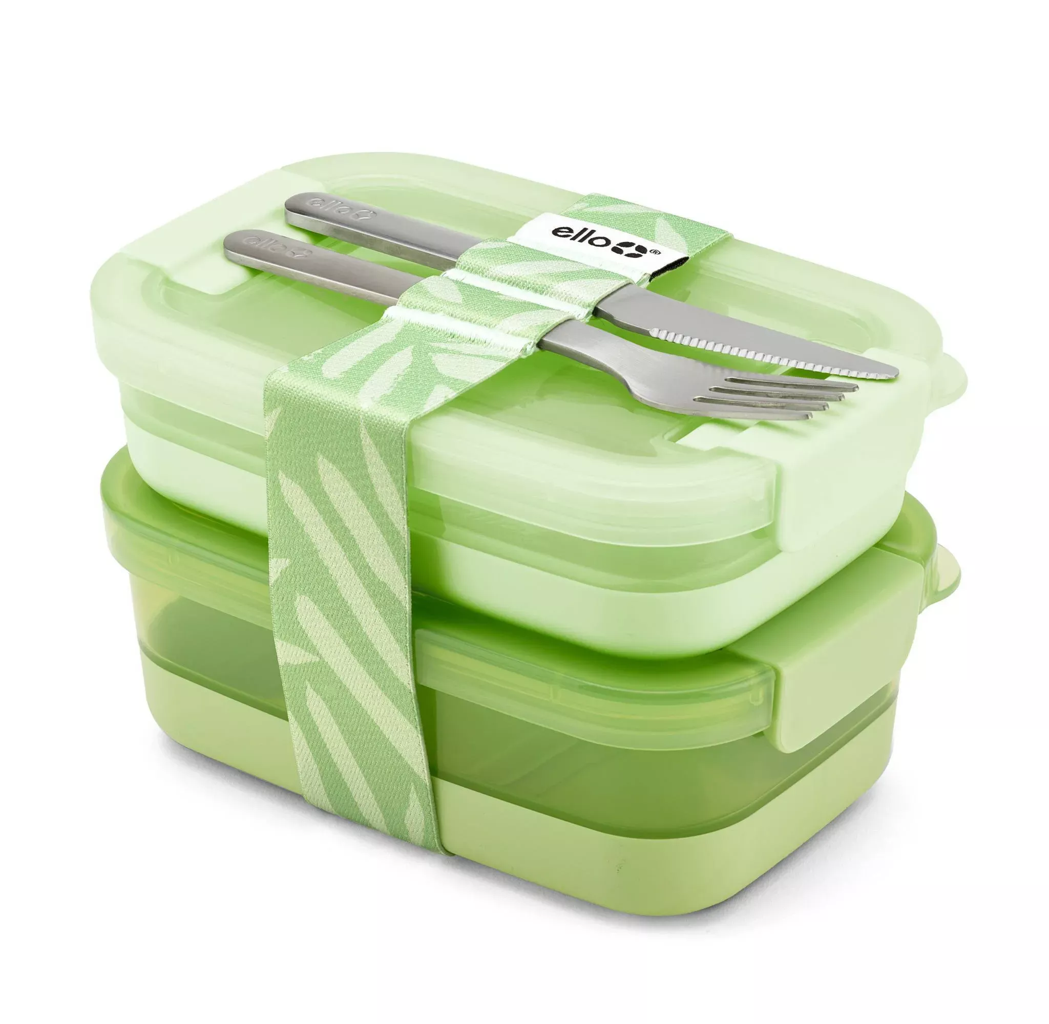 ello-stackable-bento-lunch-container-green-rebel Ello Stackable Bento Lunch Container - Green – REBEL