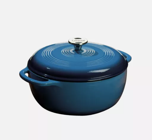 enamel-dutch-oven-6-qt-blue Enamel Dutch Oven, 6-Qt, Blue