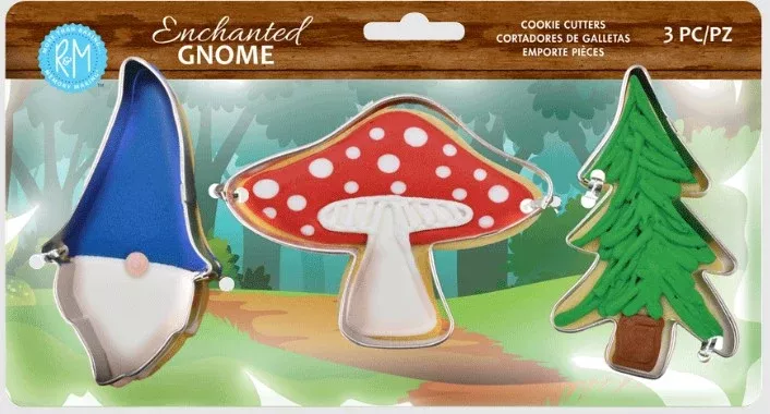 enchanted-gnome-3-pc-cookie-cutter-set Enchanted Gnome 3 Pc Cookie Cutter Set
