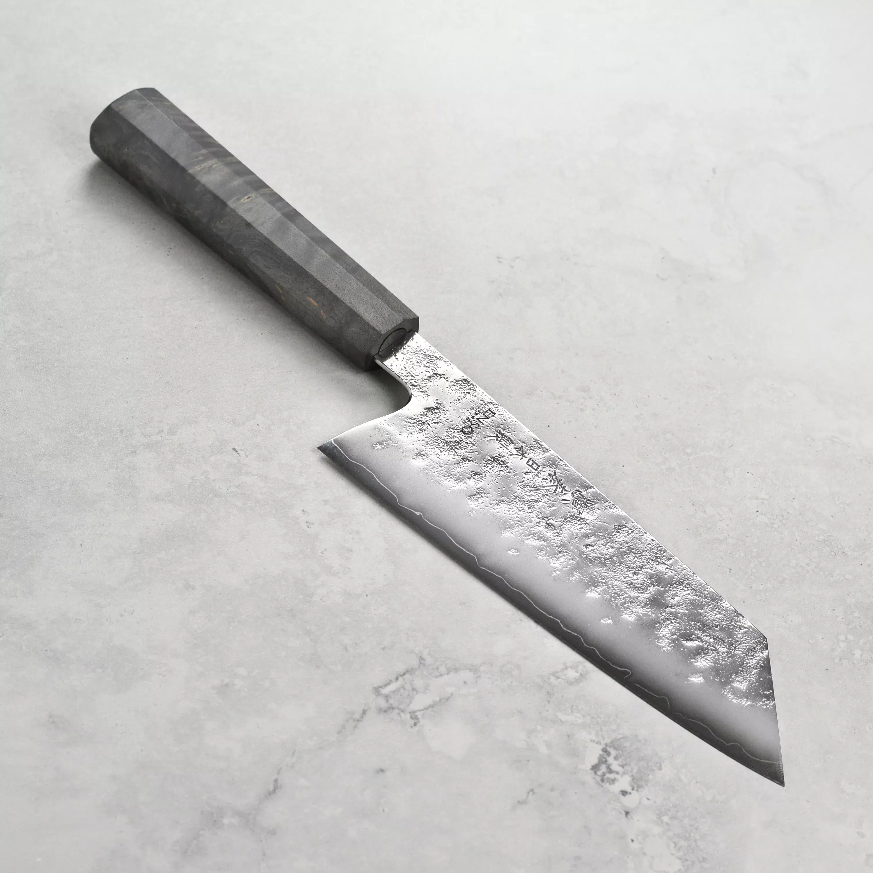 enso-ginsan-bunka-knife-6-75-japanese-knife-with-nashiji-finish Enso Ginsan Bunka Knife - 6.75" Japanese Knife with Nashiji Finish