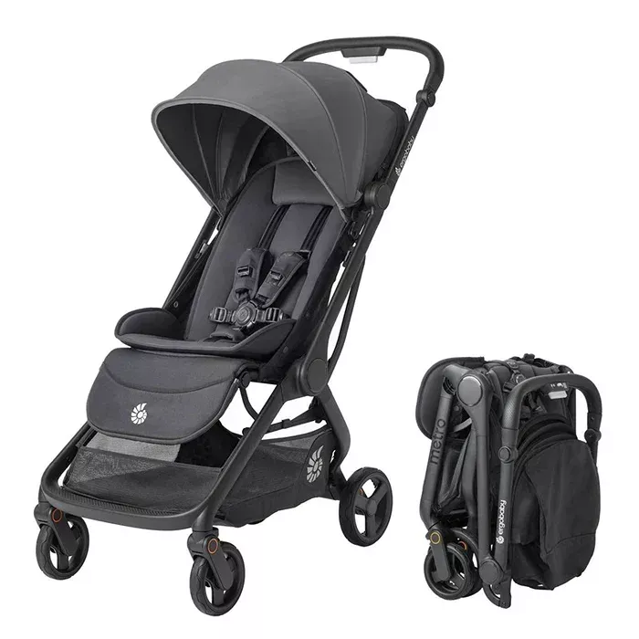ergobaby-metro-3-all-in-one-compact-lightweightstroller-graphite-grey-rebel Ergobaby Metro 3 All in One Compact LightweightStroller - Graphite Grey – REBEL