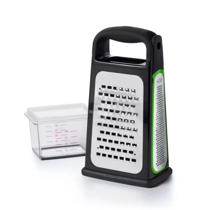 etched-box-grater-w-removable-zester Etched Box Grater w/ Removable Zester