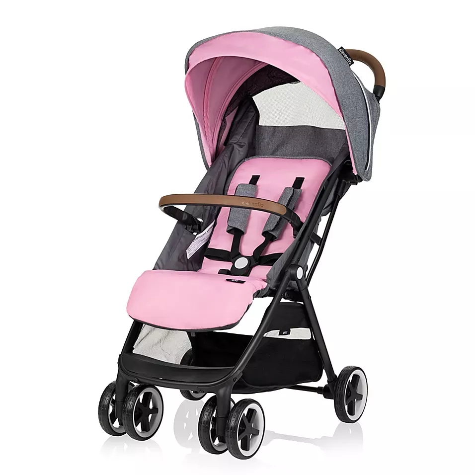 evenflo-otto-self-folding-stroller-opal-pink-floor-model-rebel Evenflo OTTO Self-Folding Stroller - Opal Pink (floor model) – REBEL