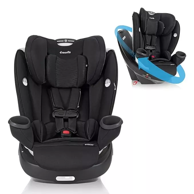 evenflo-revolve360-rotational-all-in-one-car-seat-onyx-rebel Evenflo Revolve360 Rotational All-in-One Car Seat - Onyx – REBEL