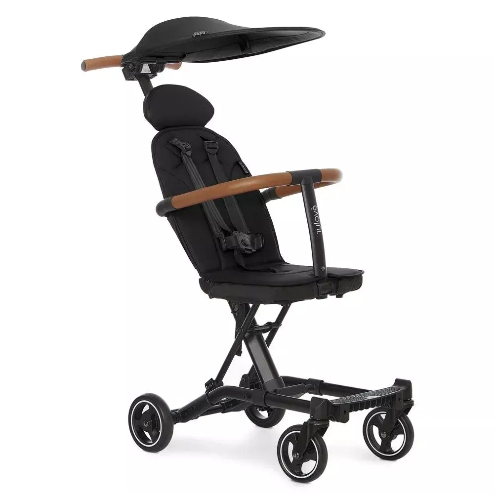 evolur-cruise-rider-stroller-with-canopy-black-rebel Evolur Cruise Rider Stroller with Canopy - Black – REBEL