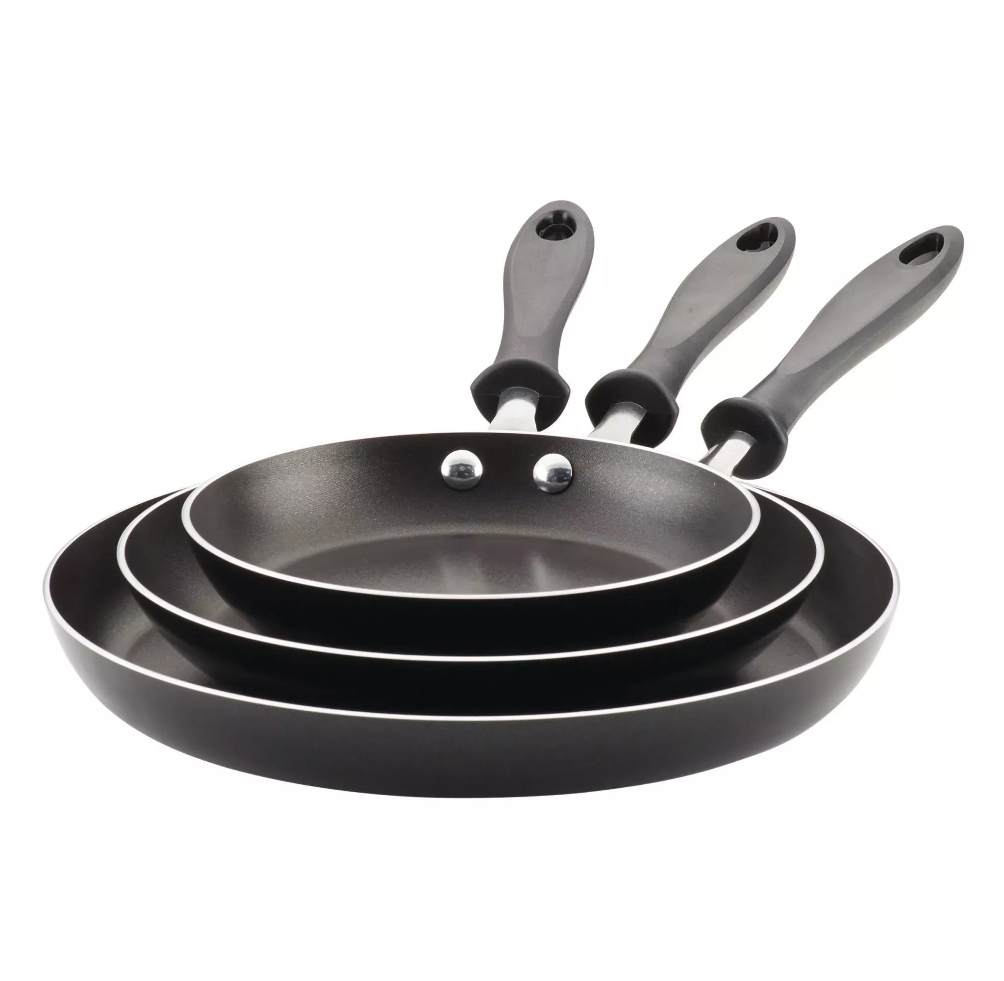 farberware-reliance-3pc-aluminum-nonstick-frying-pan-set-black-rebel Farberware Reliance 3pc Aluminum Nonstick Frying Pan Set Black – REBEL