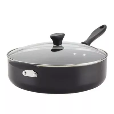 farberware-reliance-6-quart-covered-saut-pan-with-helper-handle-black-rebel Farberware Reliance 6-Quart Covered Sauté Pan with Helper Handle - Black – REBEL