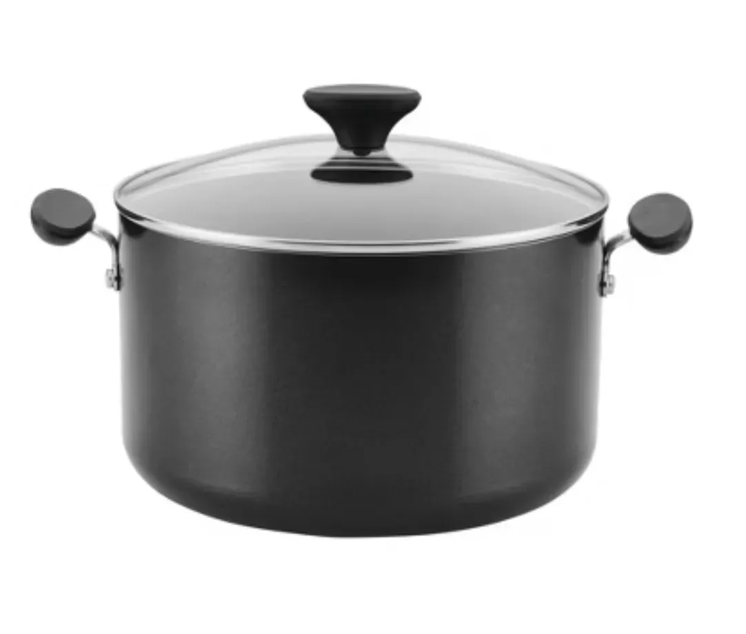 farberware-reliance-8qt-nonstick-stock-pot-dishwasher-safe-tempered-glass-lid-el Farberware Reliance 8qt Nonstick Stock Pot: Dishwasher-Safe, Tempered Glass Lid, Electric(See Description) – REBEL