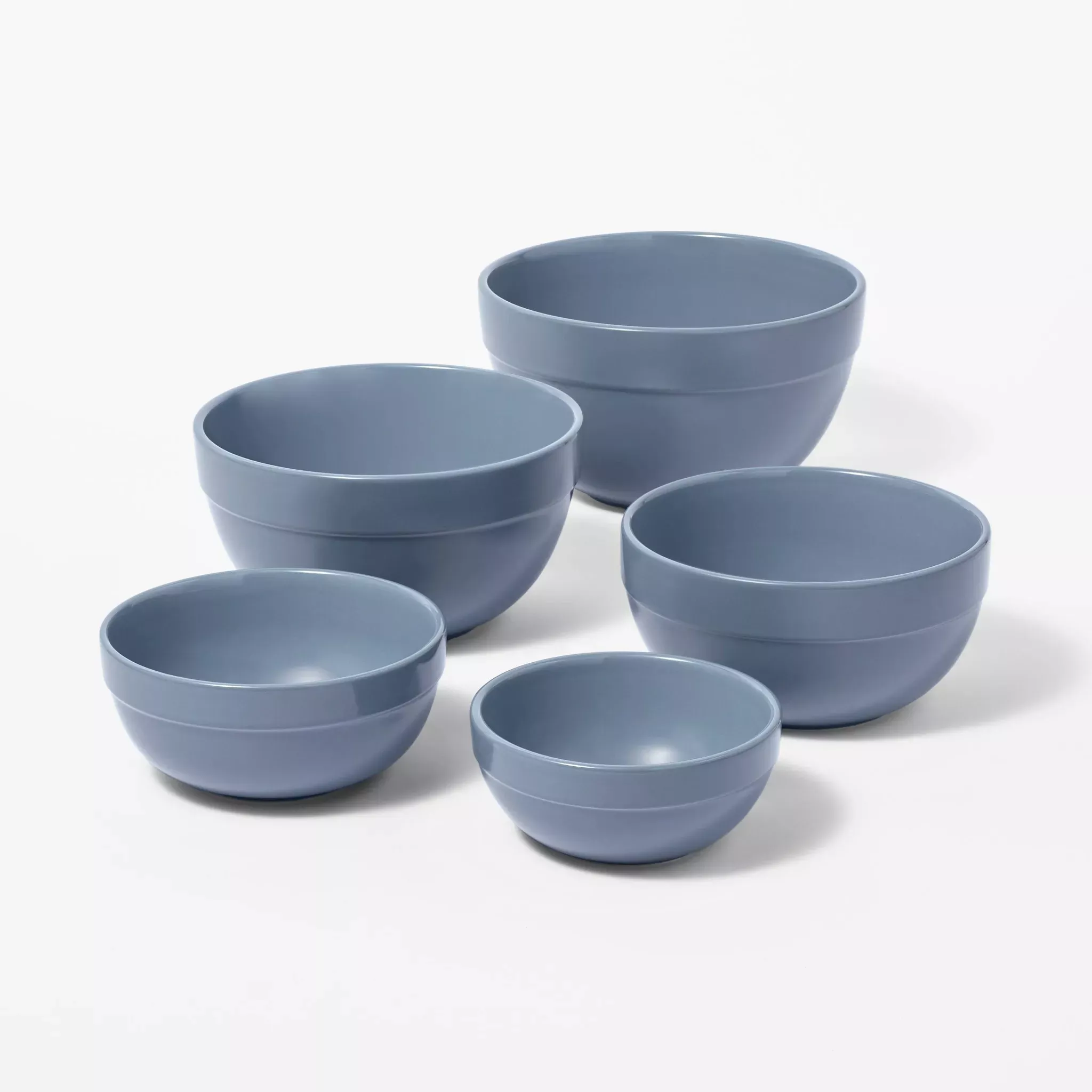 figmint-5pc-earthenware-ceramic-mixing-bowl-set-blue-see-description-rebel Figmint 5pc Earthenware Ceramic Mixing Bowl Set - Blue (See Description) – REBEL