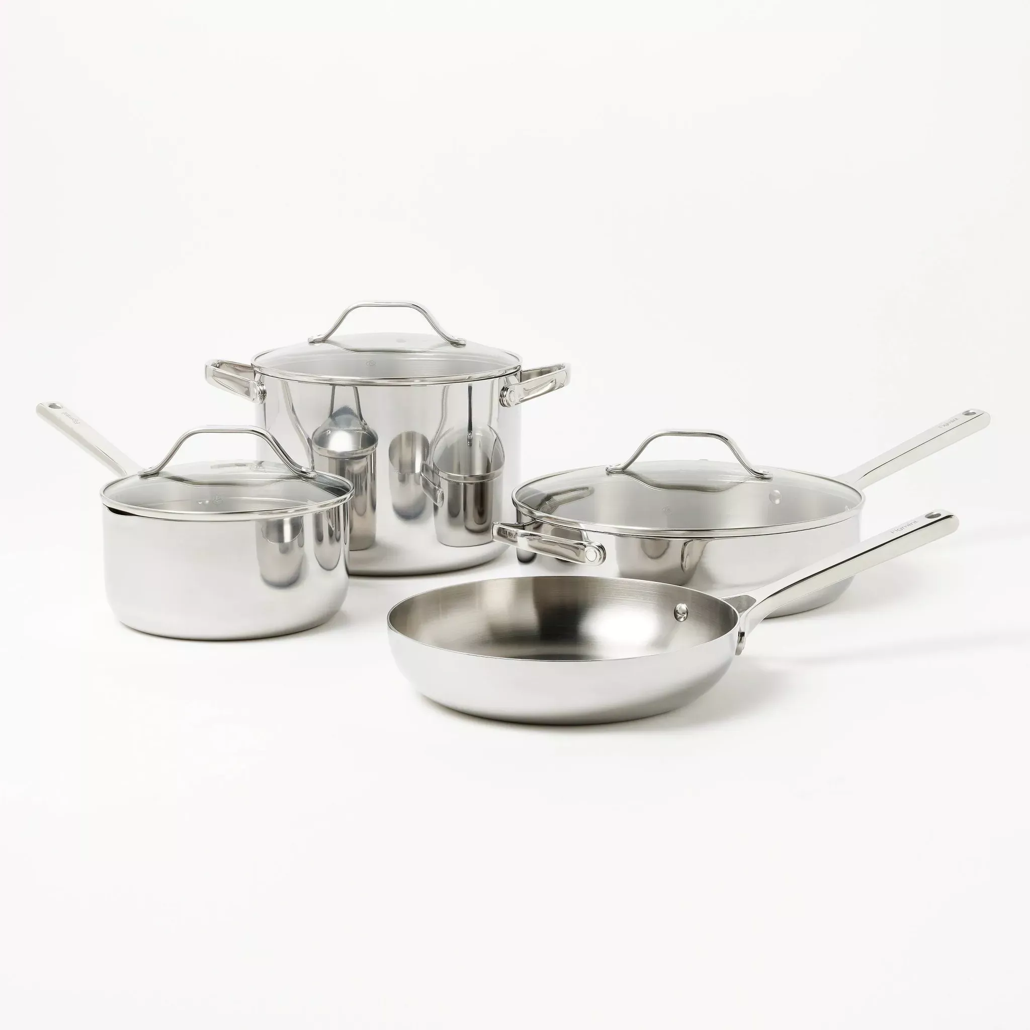 figmint-7pc-stainless-steel-cookware-set-silver-rebel Figmint 7pc Stainless Steel Cookware Set Silver – REBEL