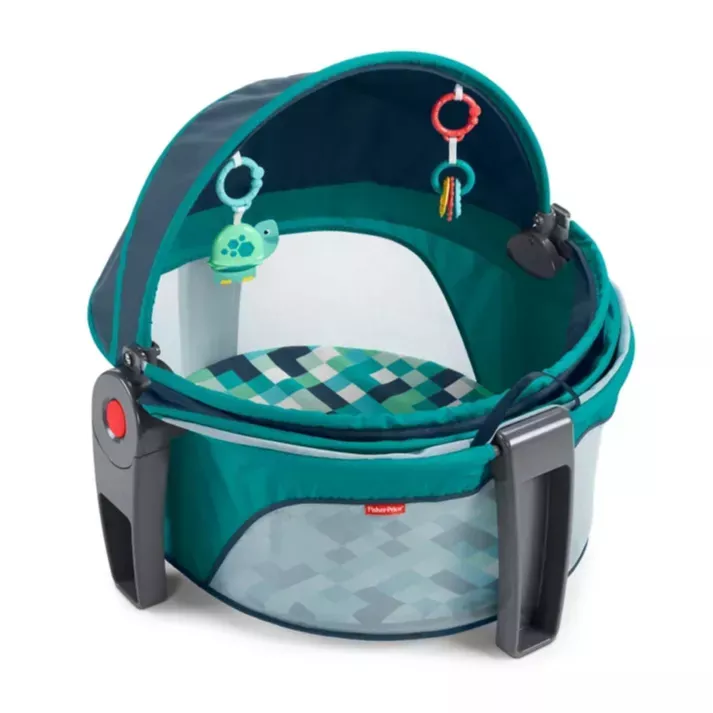 fisher-price-on-go-portable-baby-dome-pixel-forest-rebel Fisher-Price On-the-Go Portable Baby Dome - Pixel Forest – REBEL
