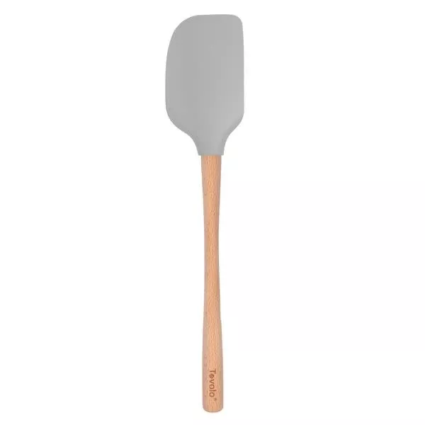 flex-core-wood-spatula-oyster-gray Flex-Core Wood Spatula, Oyster Gray