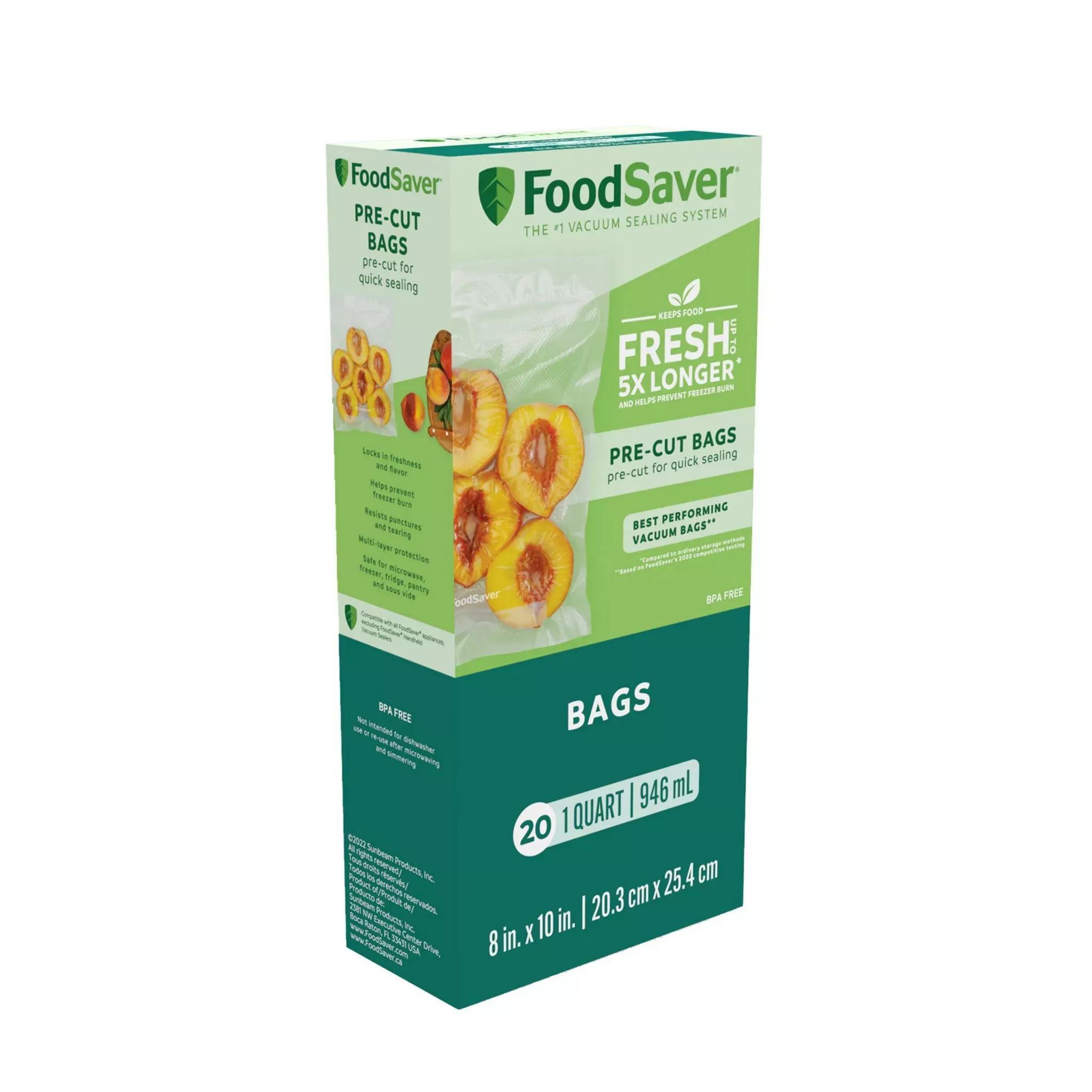 foodsaver-quart-vacuum-sealer-bags-1-quart-20-count-rebel FoodSaver Quart Vacuum Sealer Bags - 1 Quart, 20 Count – REBEL