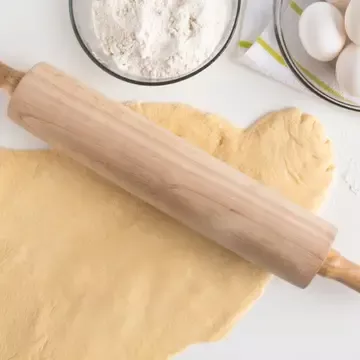 fox-run-wood-rolling-pin-11-75 Fox Run Wood Rolling Pin,11.75"
