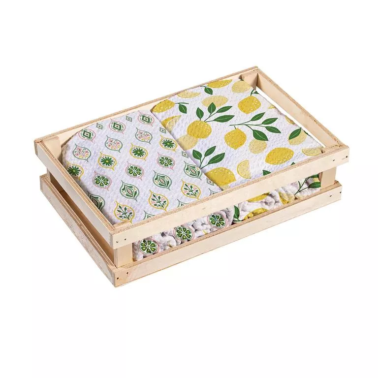 fruit-themed-quick-dry-2pc-kitchen-towel-in-gift-crate-box Fruit Themed Quick Dry 2pc Kitchen Towel in gift crate box