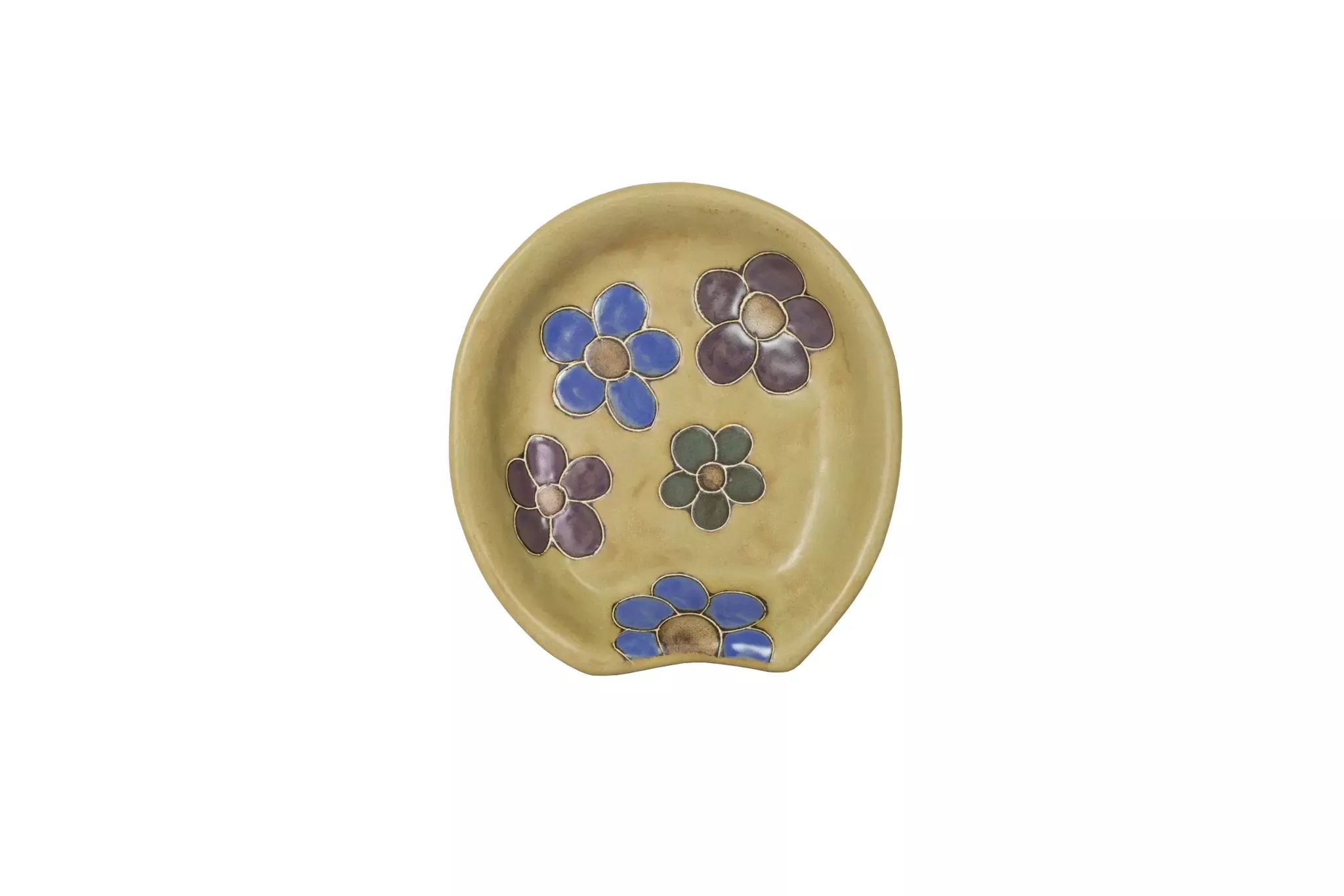 galleyware-mara-spoon-rest-flowers Galleyware Mara Spoon Rest - Flowers