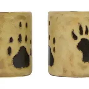 galleyware-mara-stoneware-bear-wolf-paws-mug Galleyware Mara Stoneware Bear/Wolf Paws Mug