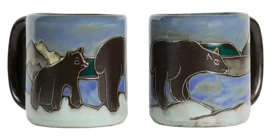 galleyware-mara-stoneware-bears-mug Galleyware Mara Stoneware Bears Mug