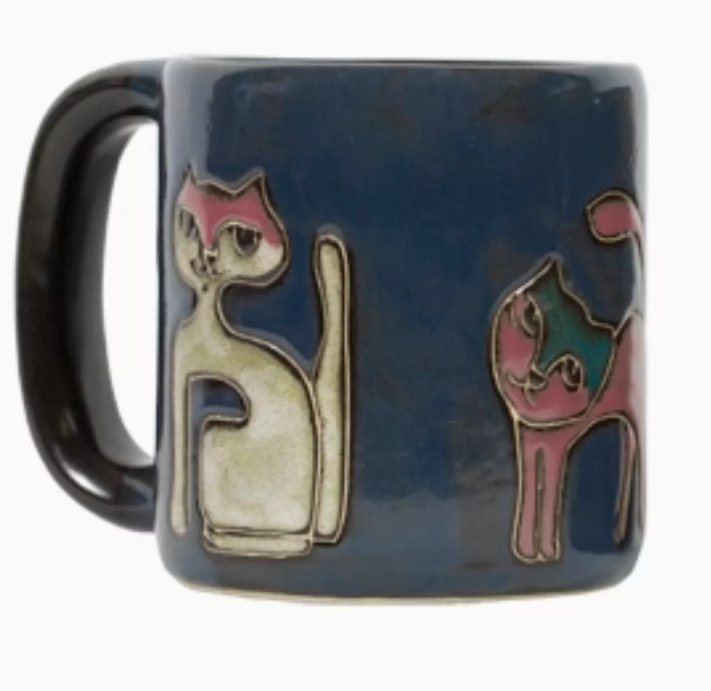 galleyware-mara-stoneware-cats-mug Galleyware Mara Stoneware Cats Mug