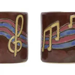 galleyware-mara-stoneware-musical-notes-mug Galleyware Mara Stoneware Musical Notes Mug