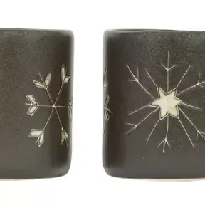 galleyware-mara-stoneware-snowflakes-mug Galleyware Mara Stoneware Snowflakes Mug