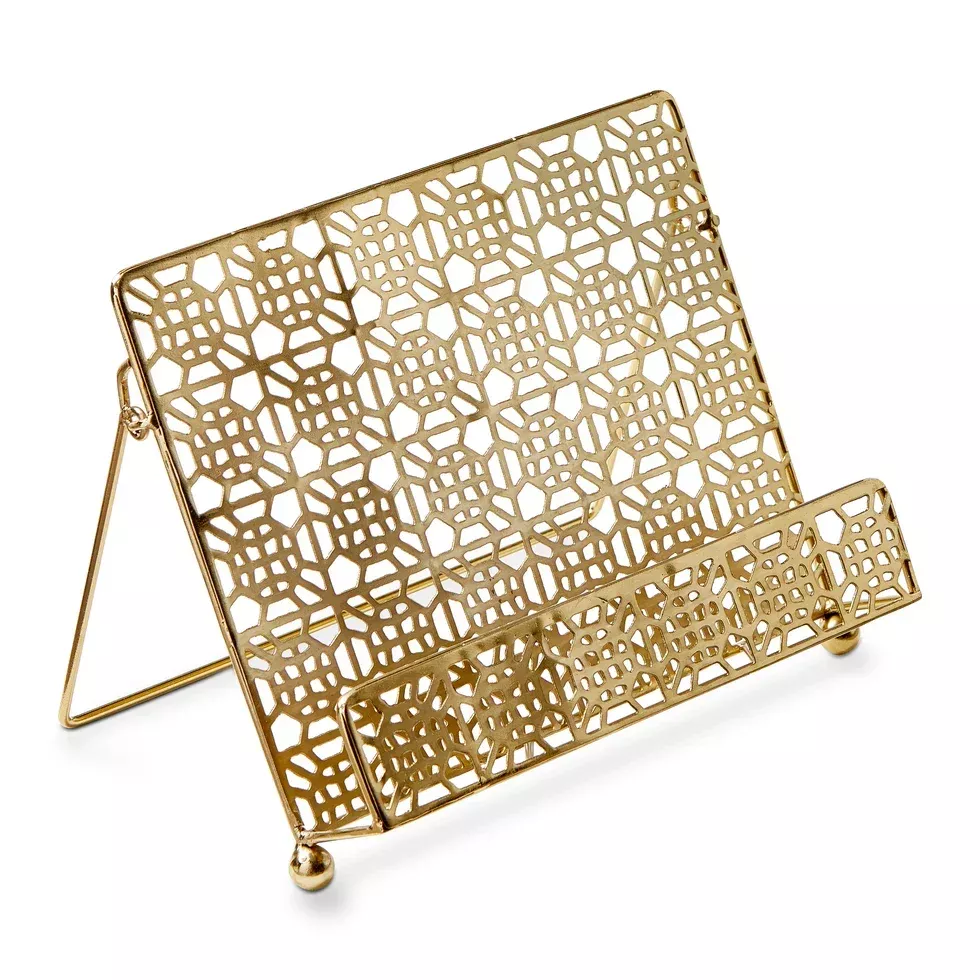 geometric-cookbook-holder Geometric Cookbook Holder