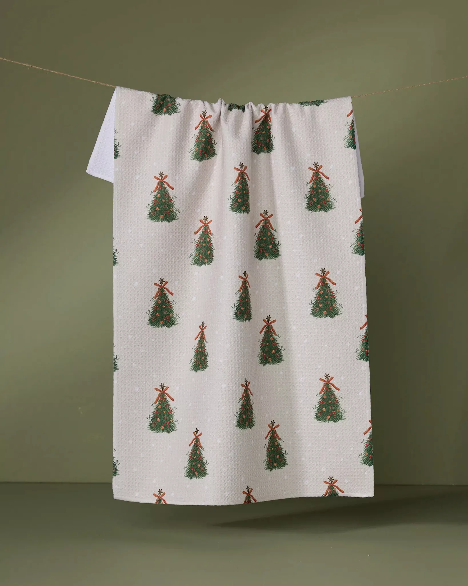 Geometry Arbolitos Tea Towel
