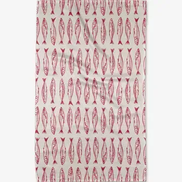 geometry-sardine-stripes-tea-towel Geometry Sardine Stripes Tea Towel