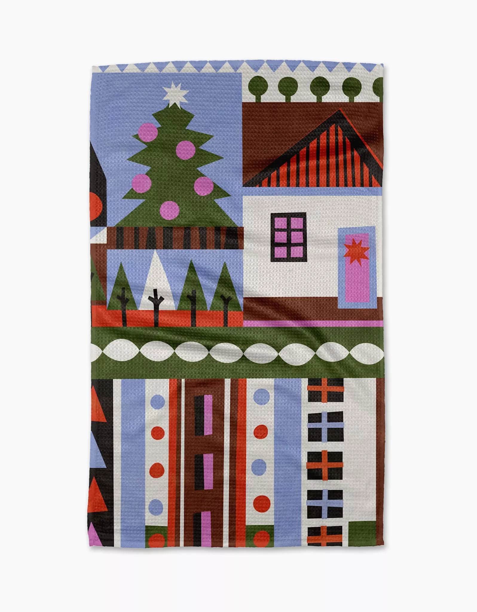 geometry-scandi-cottage-tea-towel Geometry Scandi Cottage Tea Towel