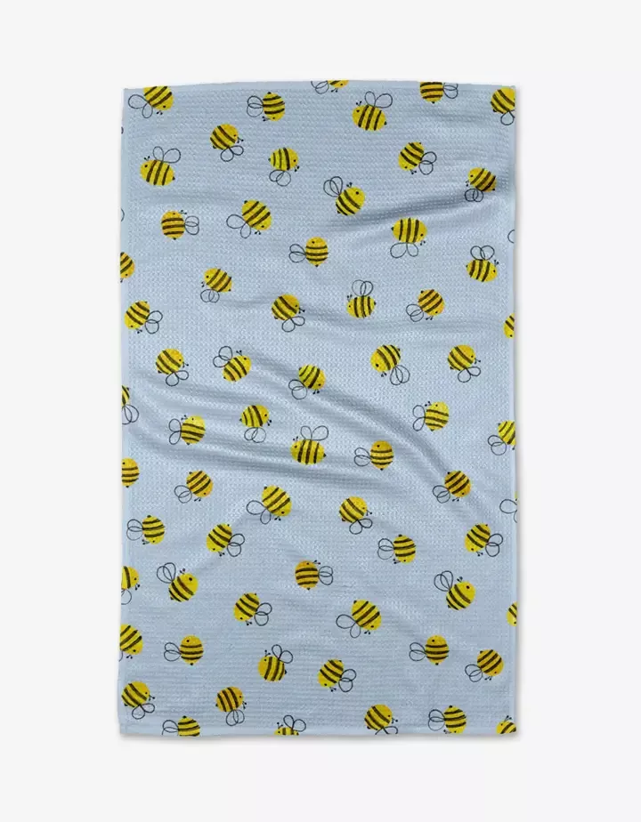 geometry-tea-towel-buzzing Geometry Tea Towel Buzzing