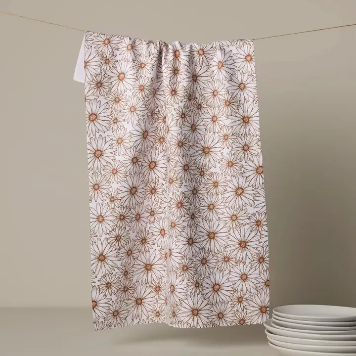 geometry-tea-towel-daisy-trail Geometry Tea Towel Daisy Trail
