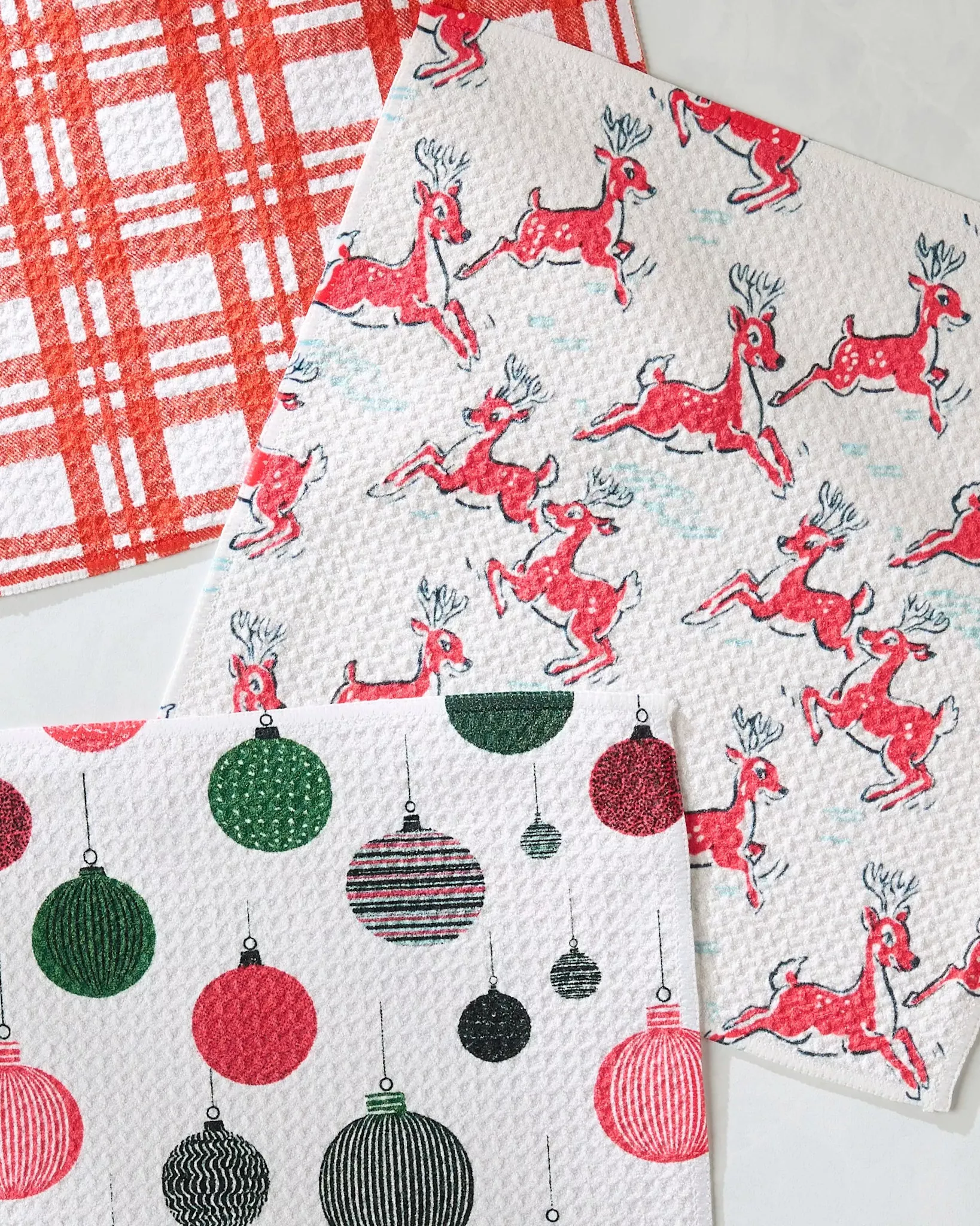 geometry-xmas-day-dishcloth-set Geometry Xmas Day Dishcloth Set