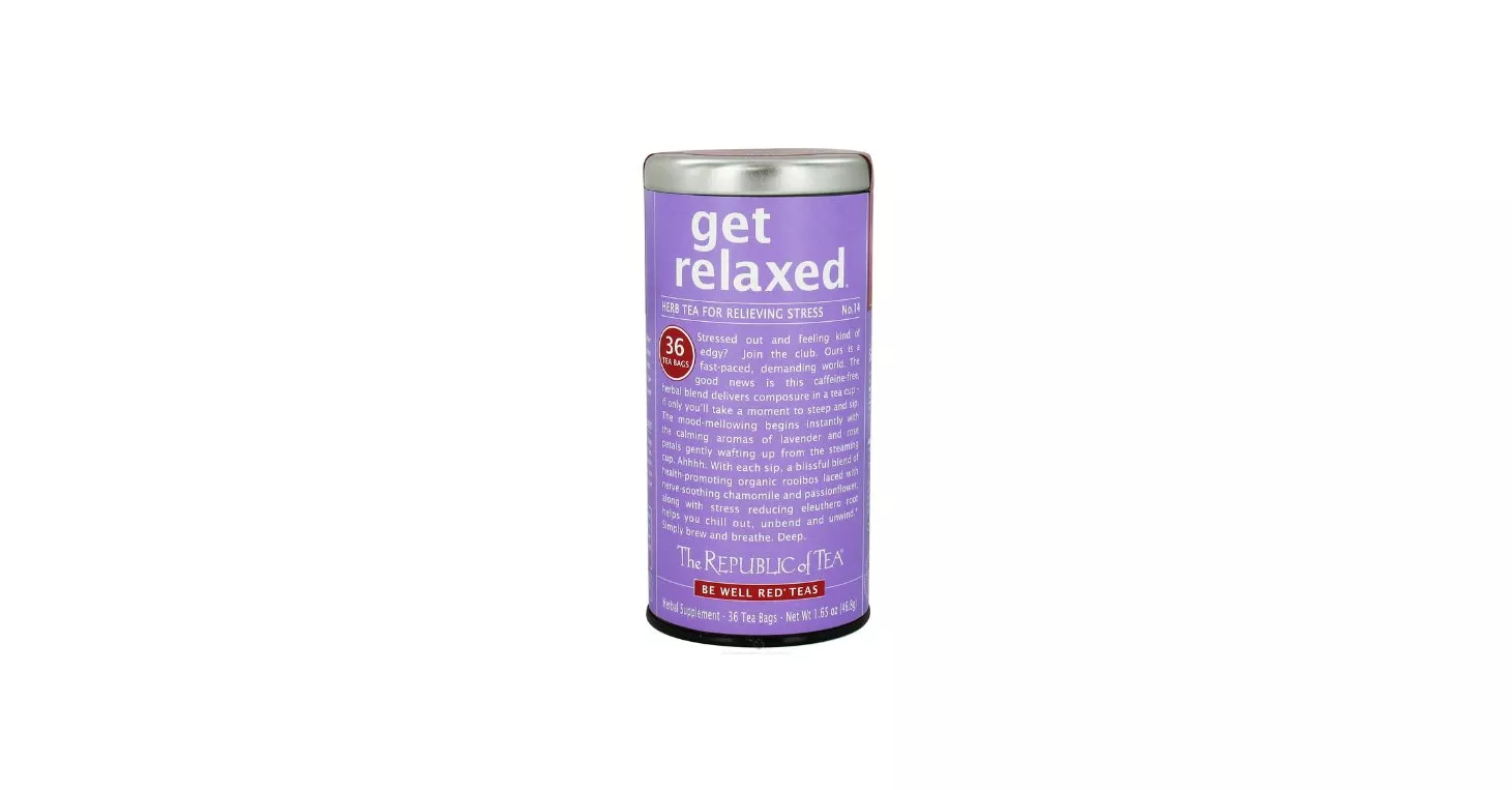 get-relaxed-no-14-red-tea-36-bag-tin Get Relaxed No. 14 Red Tea, 36 Bag Tin
