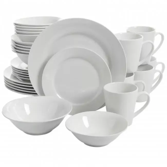 gibson-home-noble-court-ceramic-dinnerware-set-30-pieces-in-white-rebel Gibson Home Noble Court Ceramic Dinnerware Set, 30 Pieces in White – REBEL