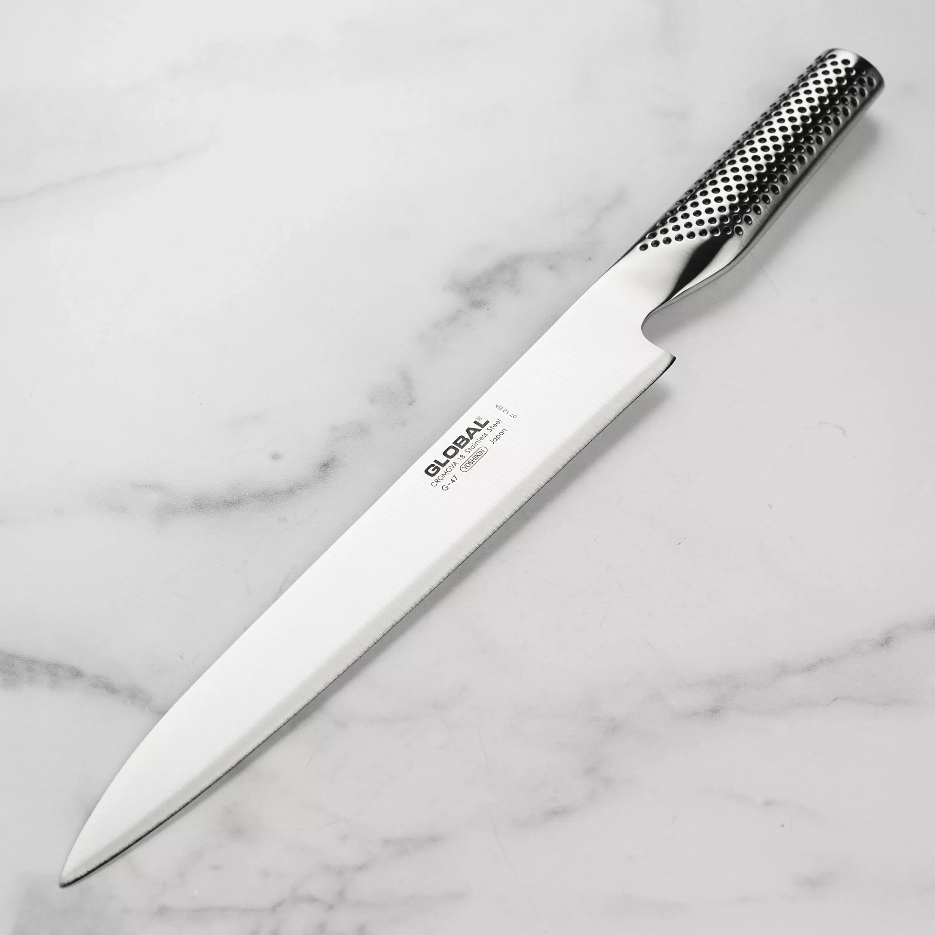 global-double-bevel-sashimi-knife-10 Global Double Bevel Sashimi Knife - 10"
