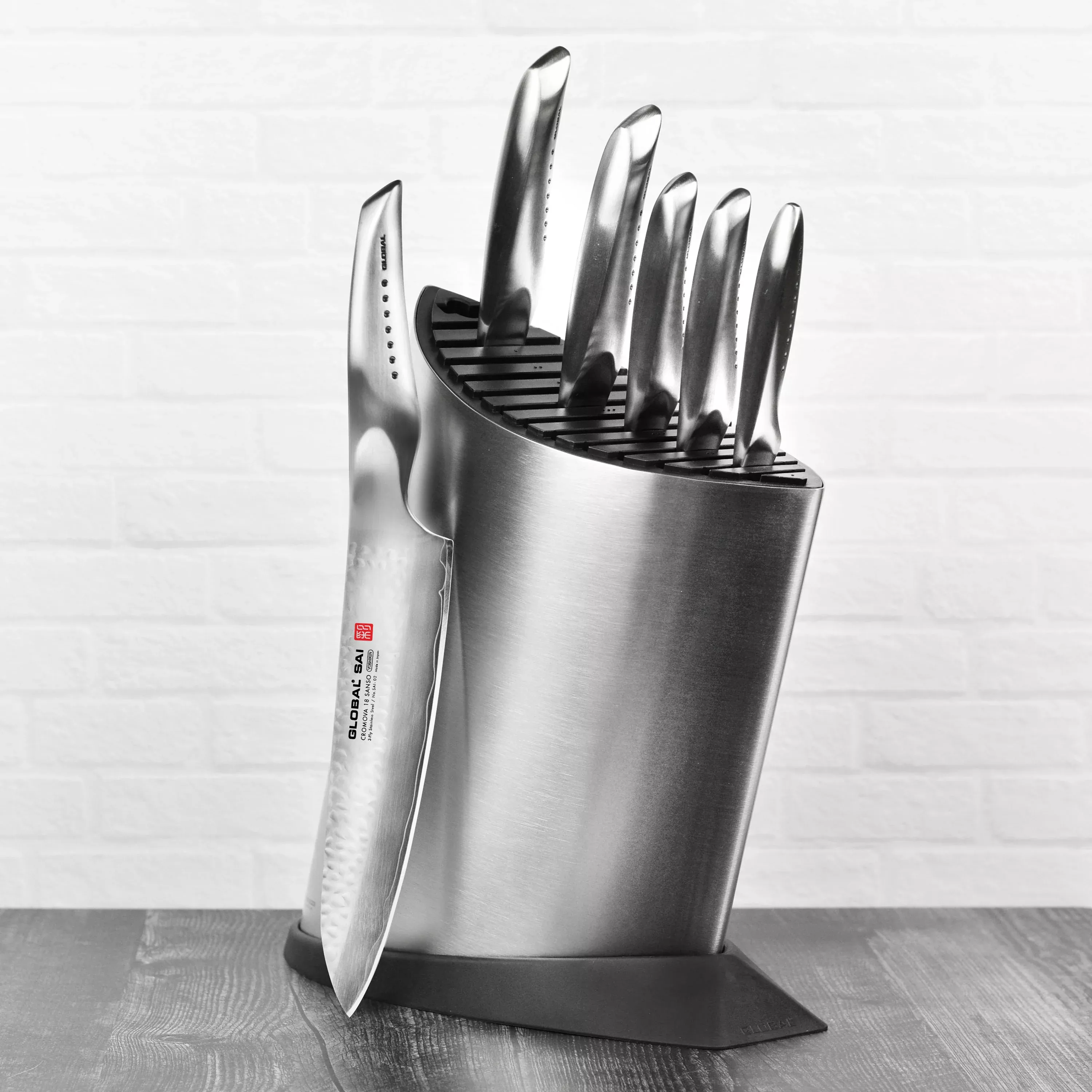 global-sai-knife-block-set-7-piece Global Sai Knife Block Set - 7 Piece