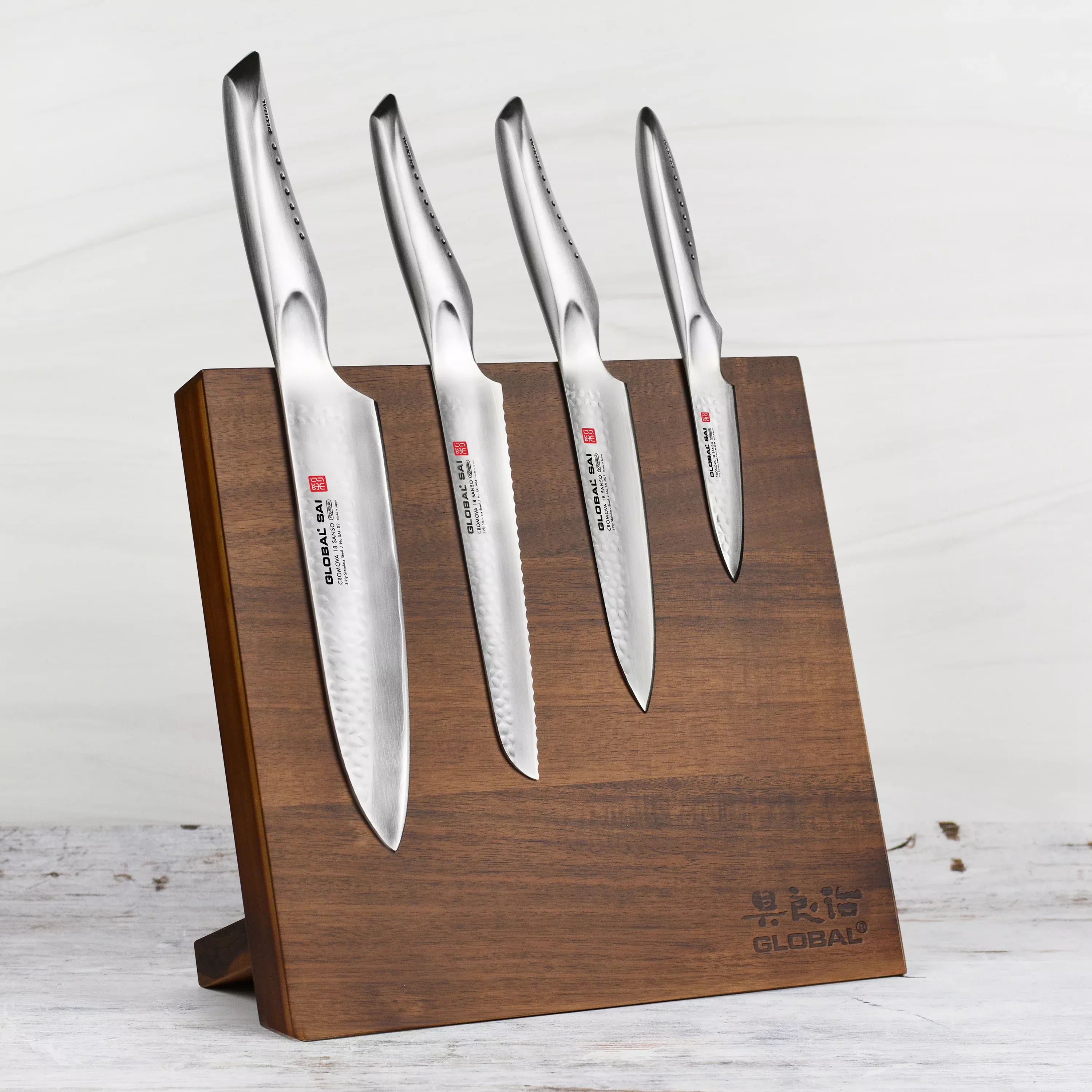 global-sai-magnetic-easel-knife-set-5-piece Global Sai Magnetic Easel Knife Set - 5 Piece