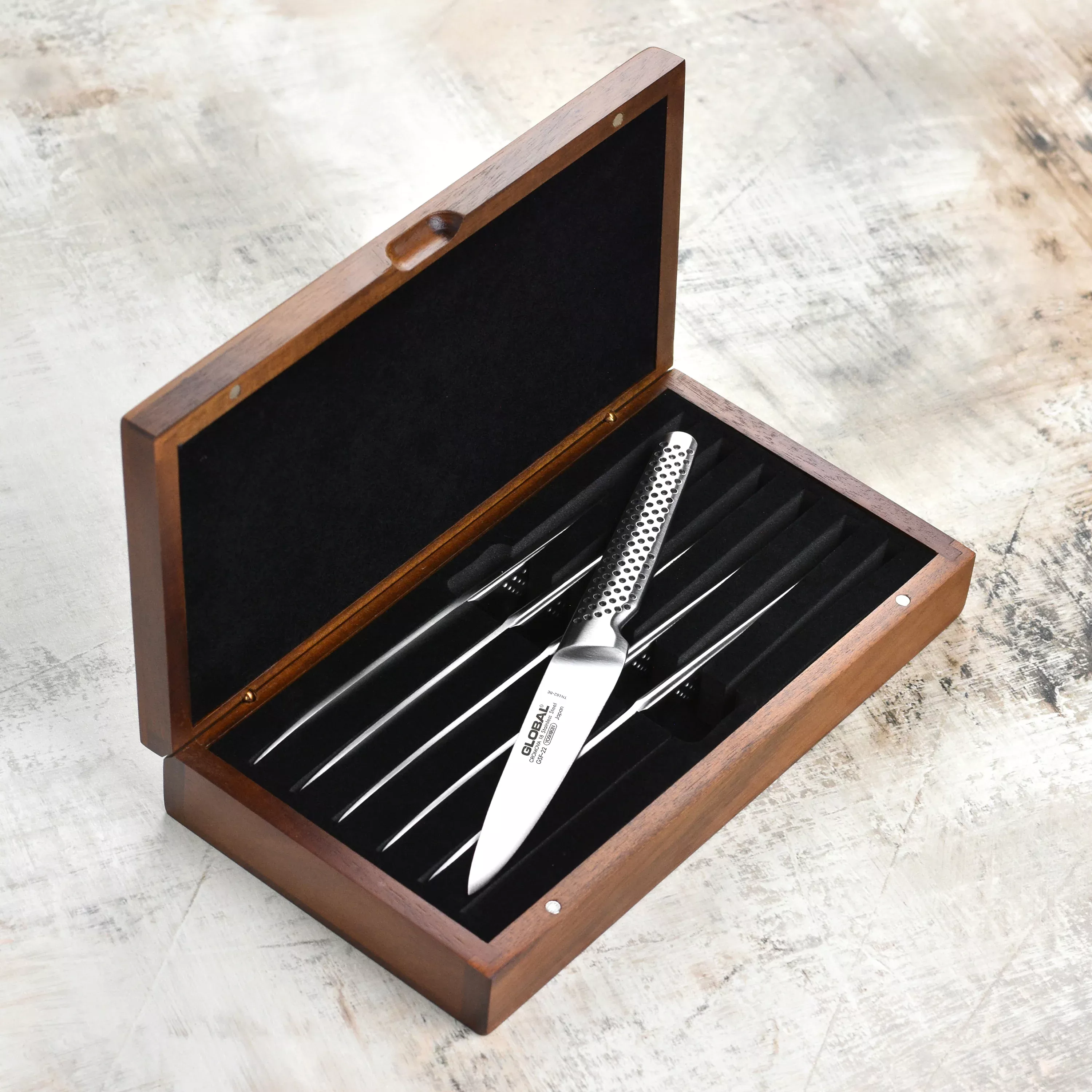 global-steak-knives-6-piece-set-fine-edge Global Steak Knives - 6 Piece Set - Fine Edge